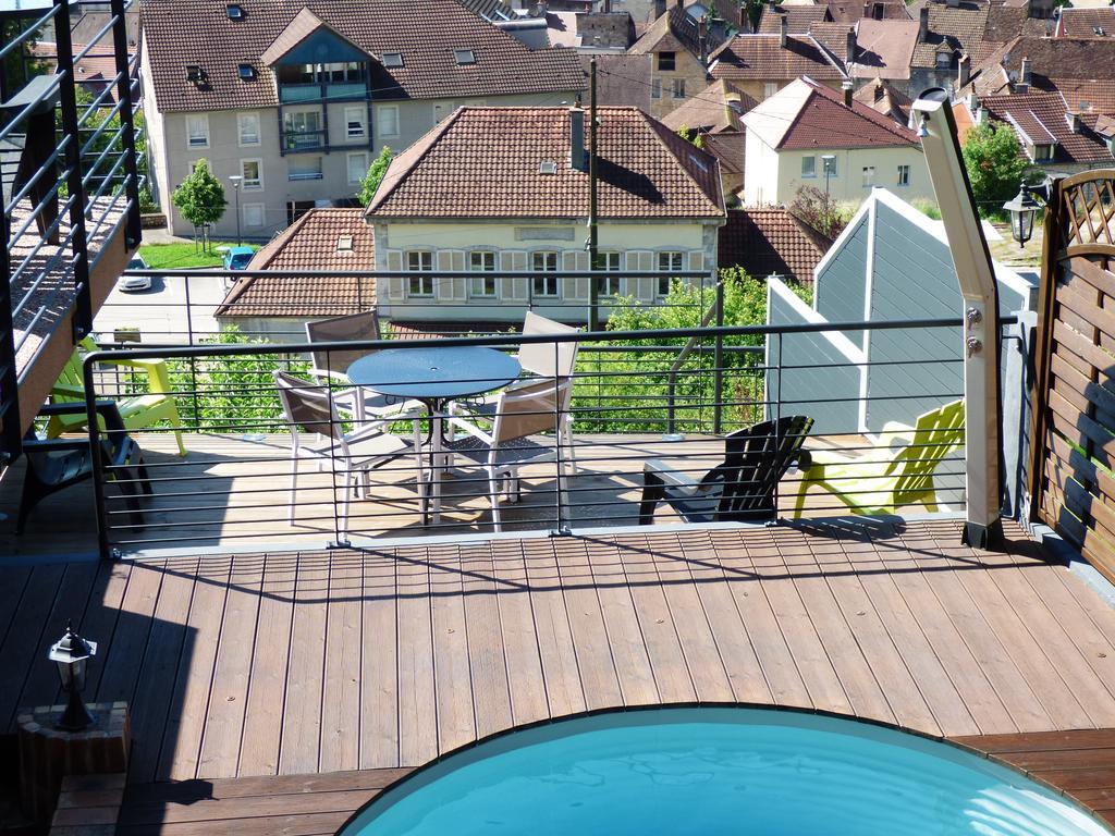 La Colline Aux Yeux Doubs Bed and Breakfast Baume-les-Dames Buitenkant foto